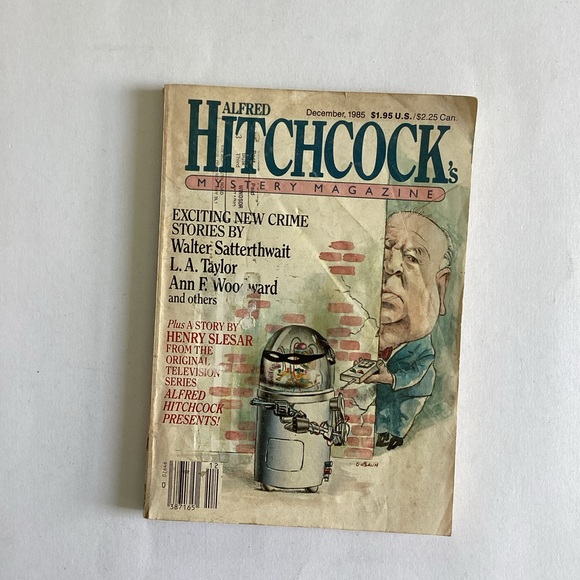 4 /💲20 🤑 1985 Alfred Hitchcock mystery magazine - Picture 1 of 4